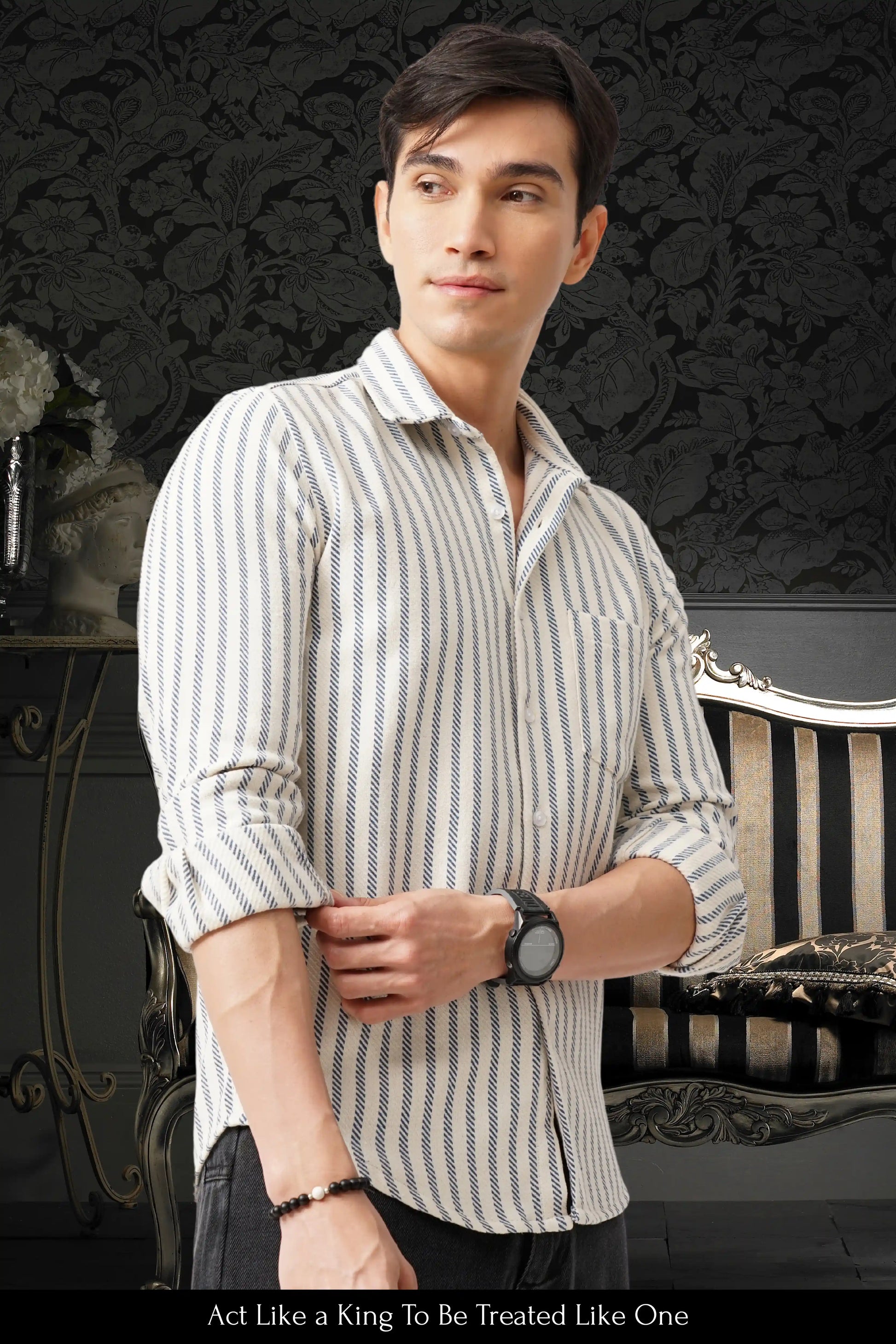 LUXTRIPE STRIPED SHIRT