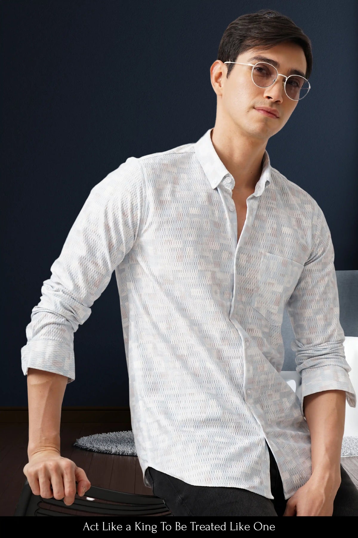 COTLITE PRINTED SHIRT