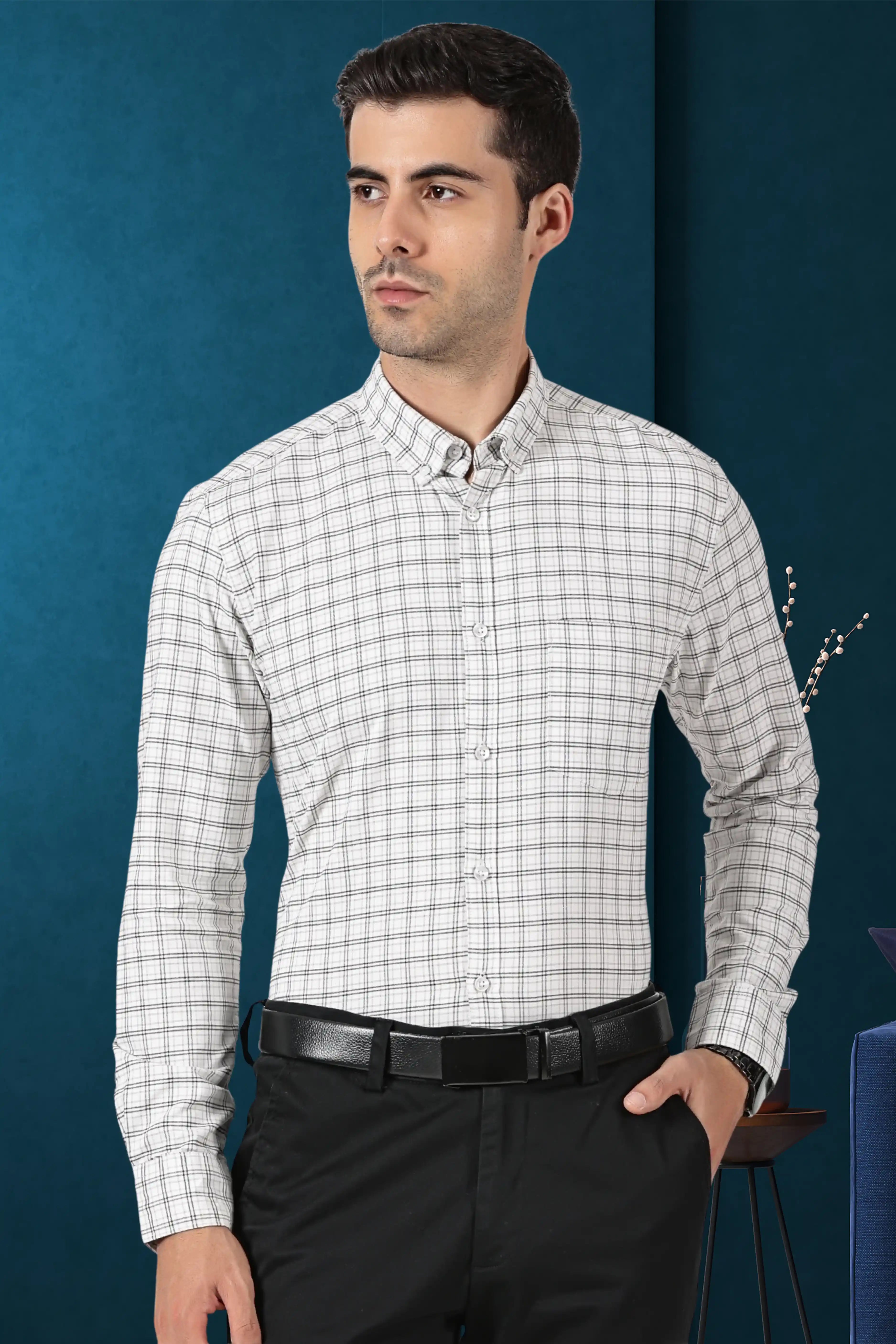 MONQIS CHECK SHIRT