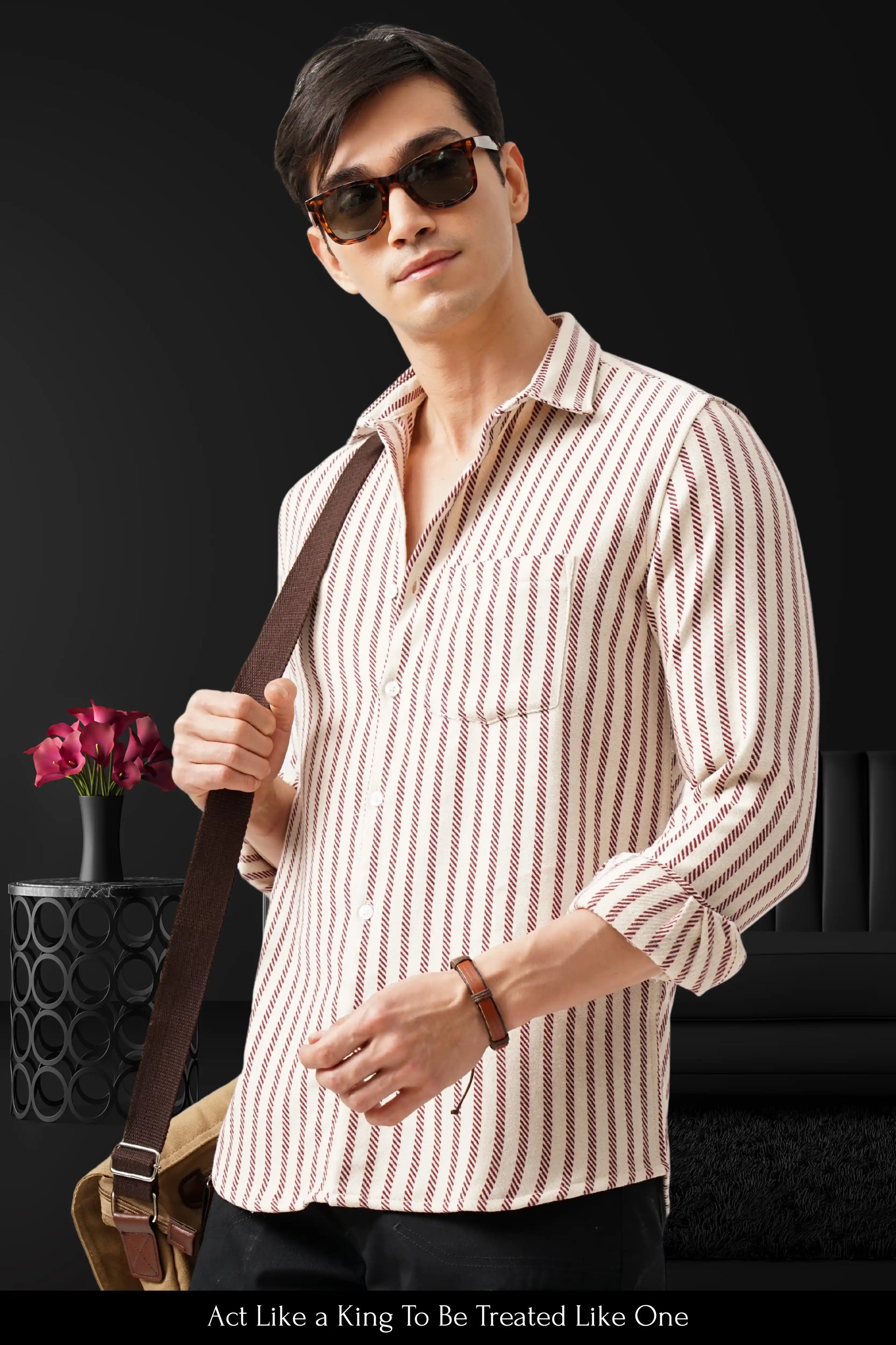 STRILUXE STRIPED SHIRT