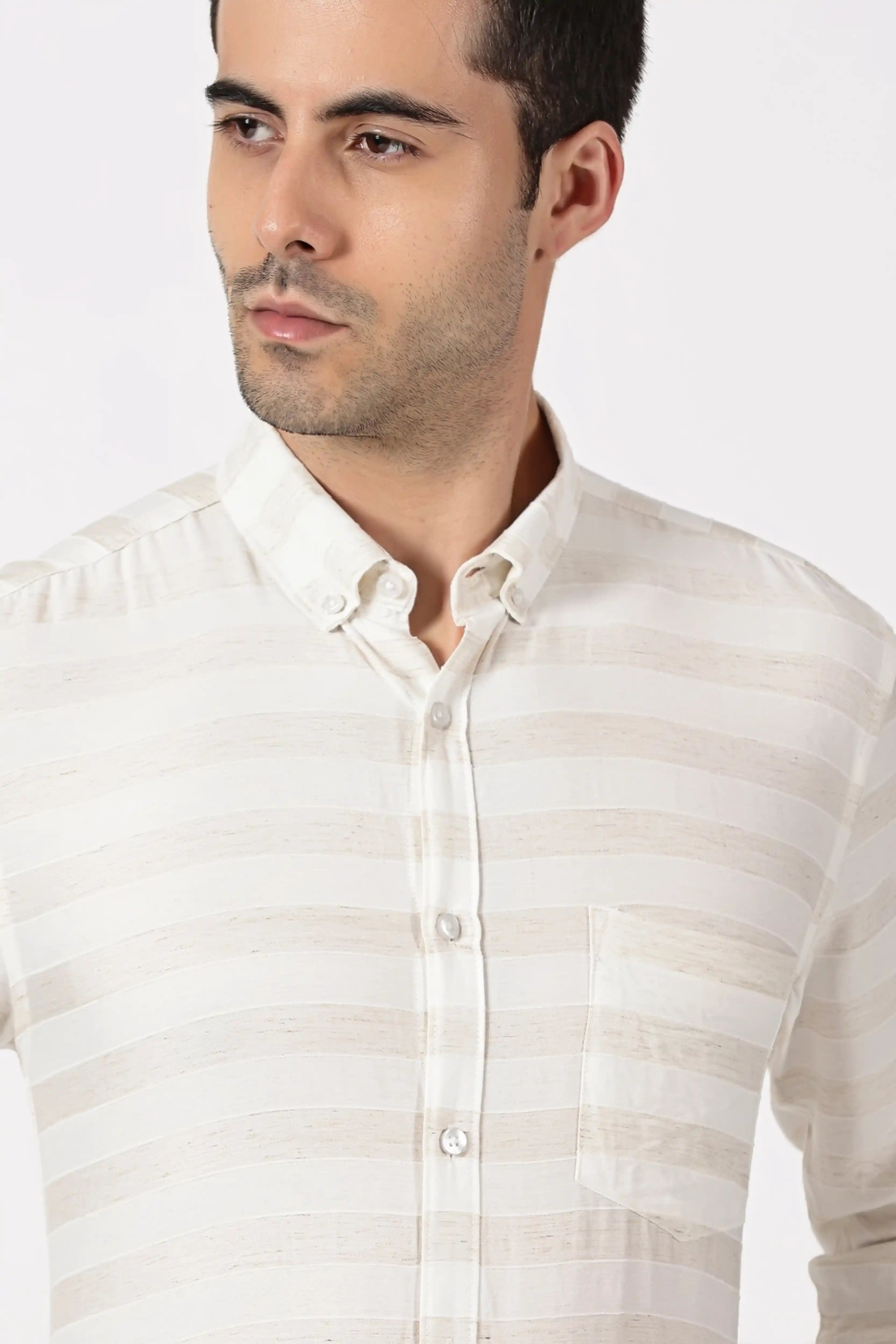 ECLARIO STRIP SHIRT