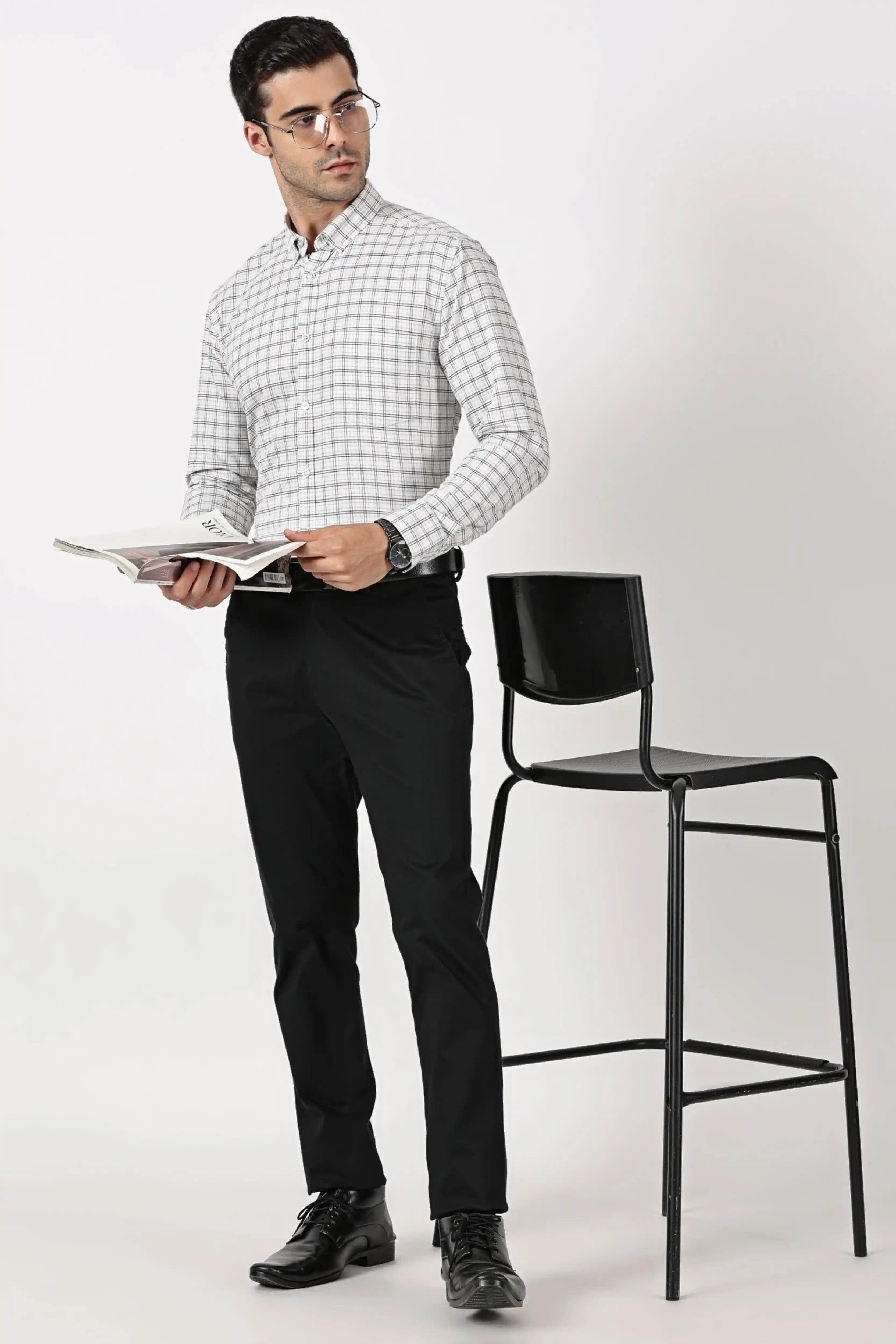 MONQIS CHECK SHIRT