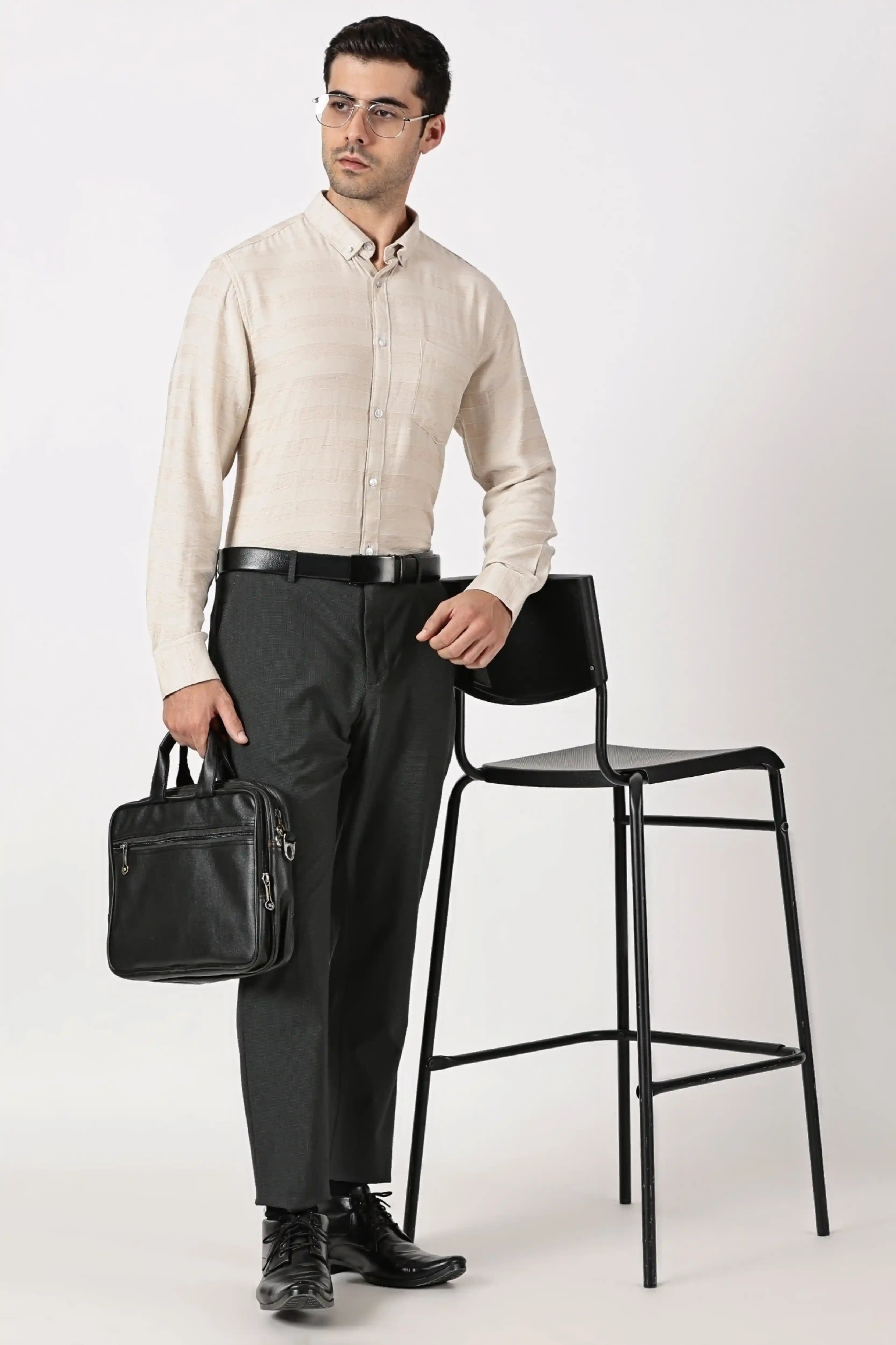 AURIVOR STRIP SHIRT