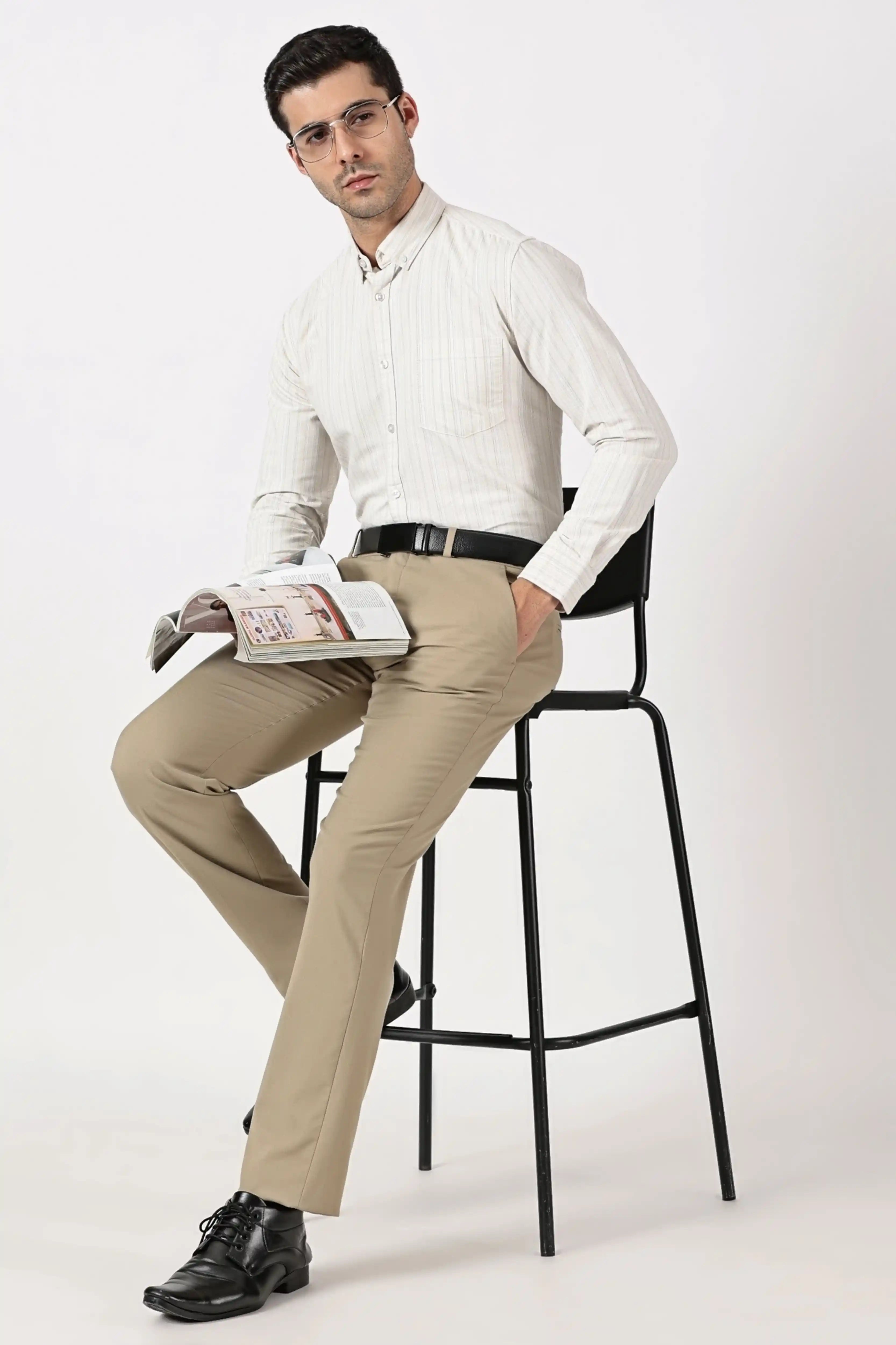 ORVANE STRIP SHIRT