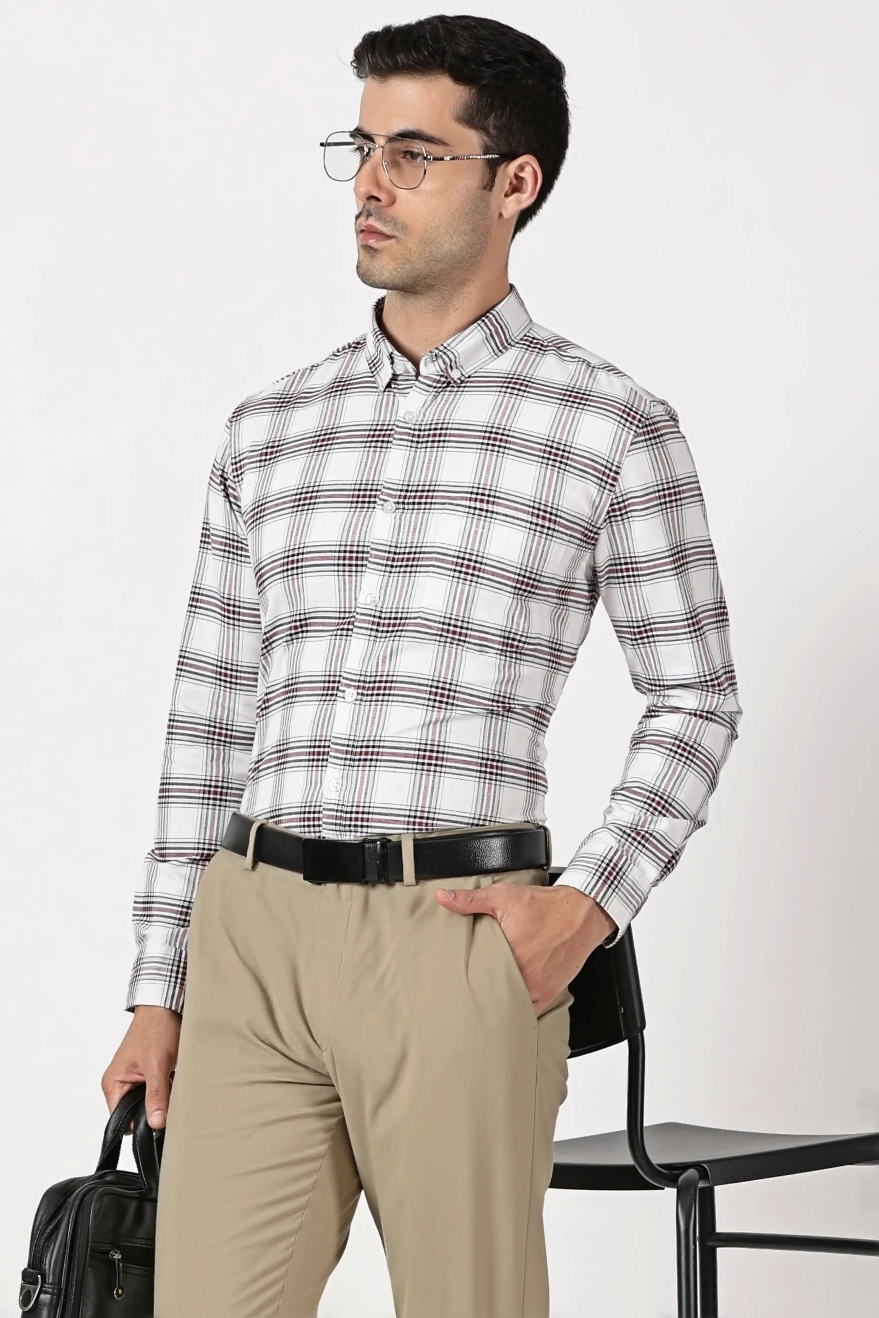 ZYRIC CHECK SHIRT