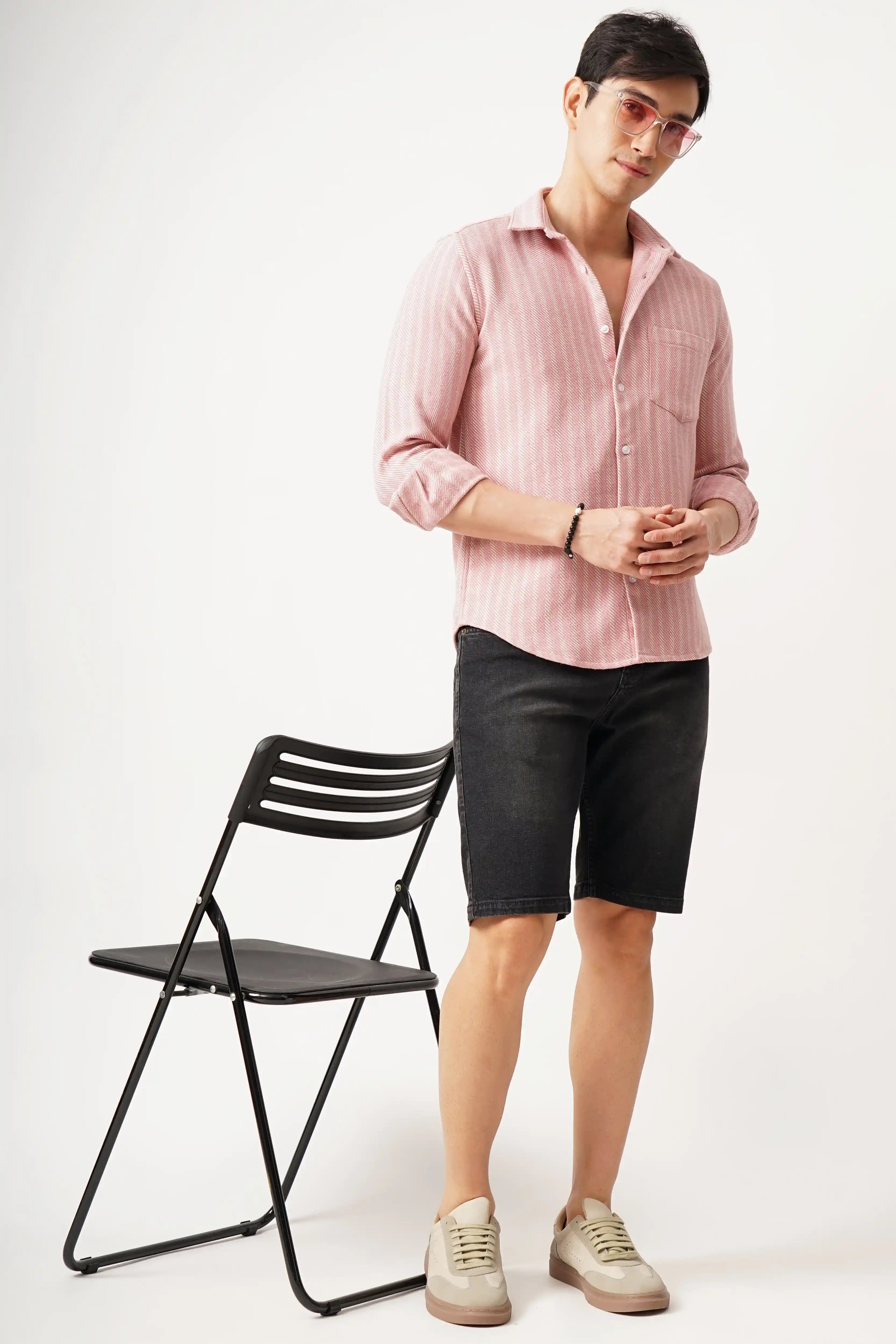 ROSLIN STRIPED SHIRT