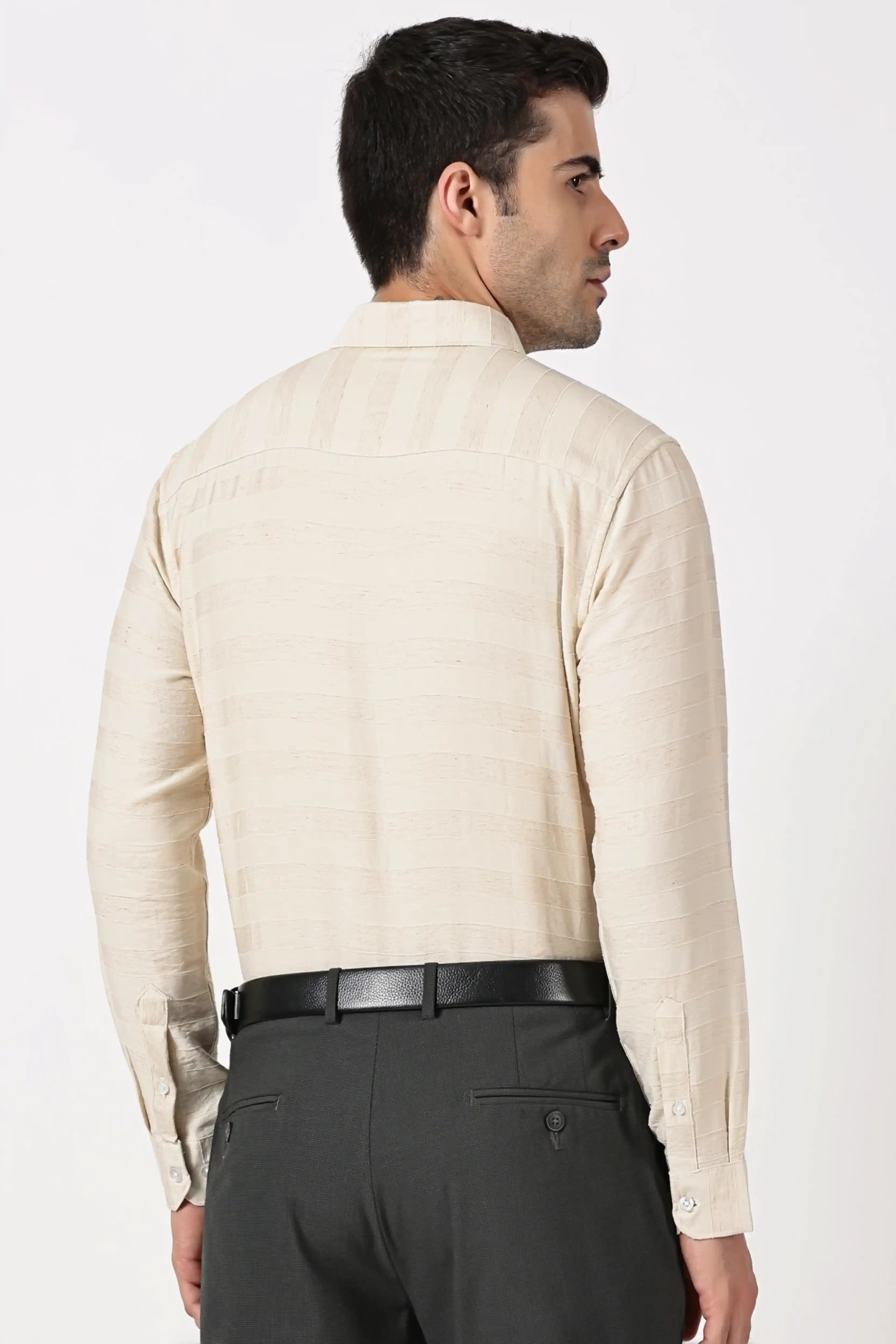AUZARO STRIP SHIRT