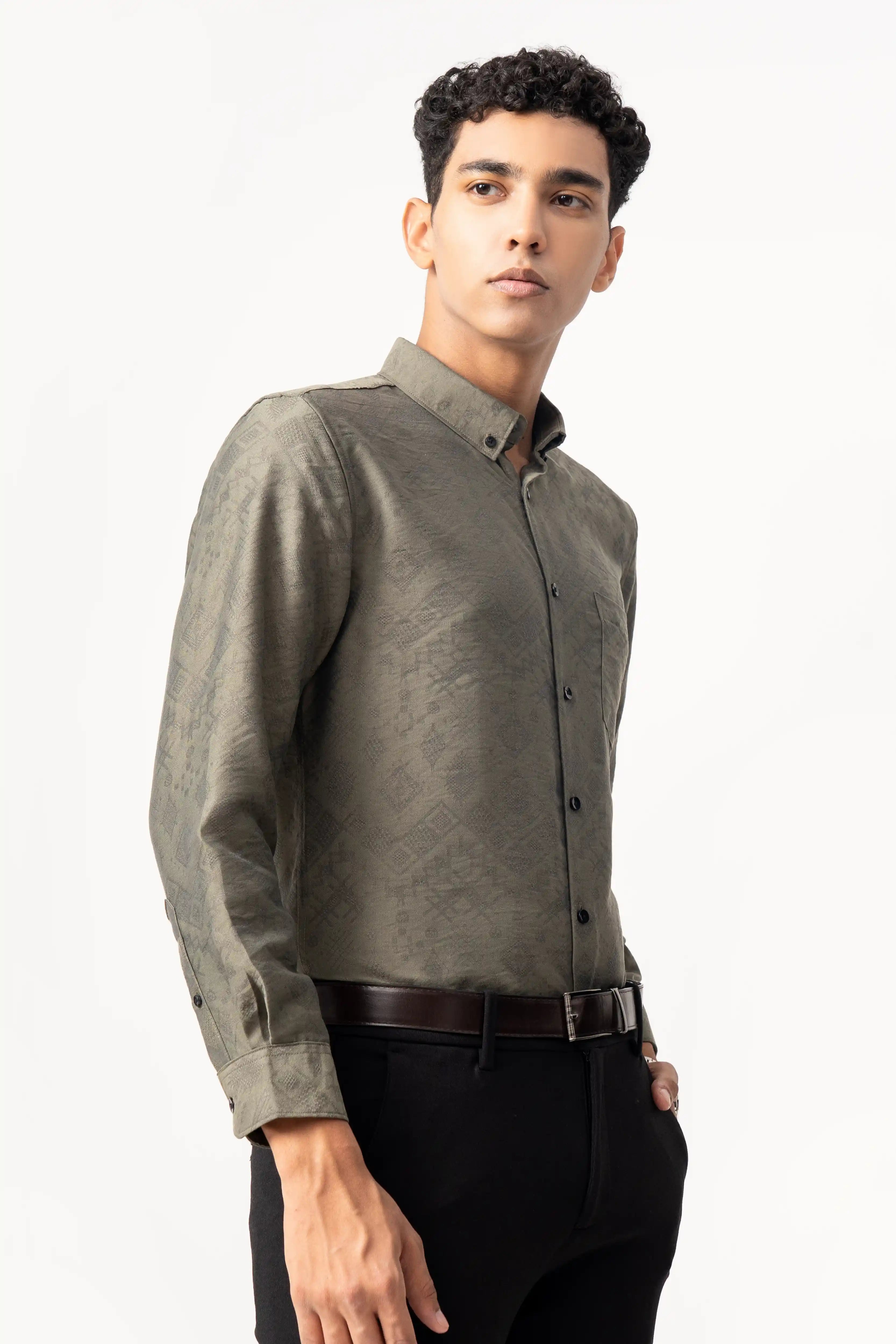 OLVEX TEXTURED SHIRT