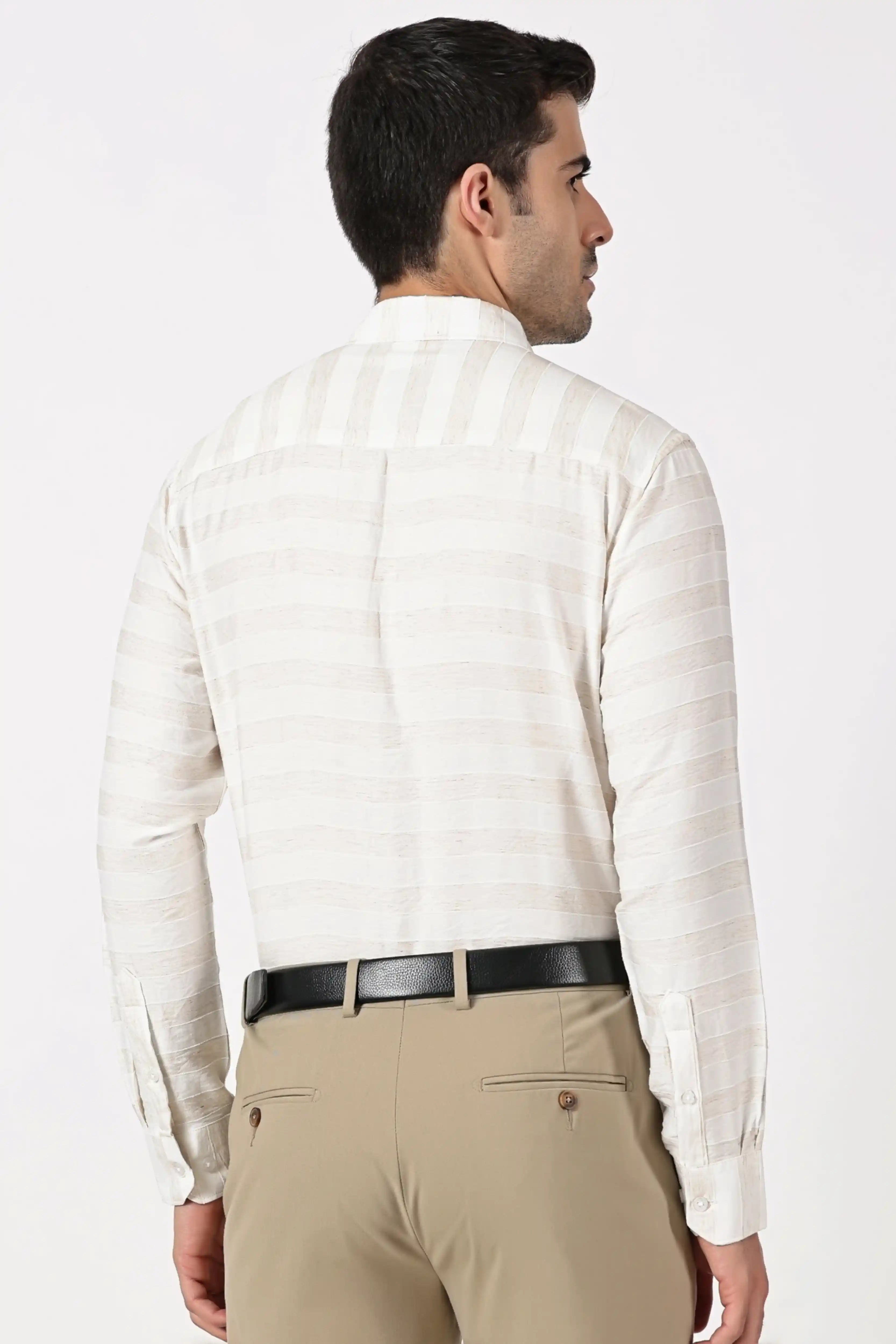 ECLARIO STRIP SHIRT