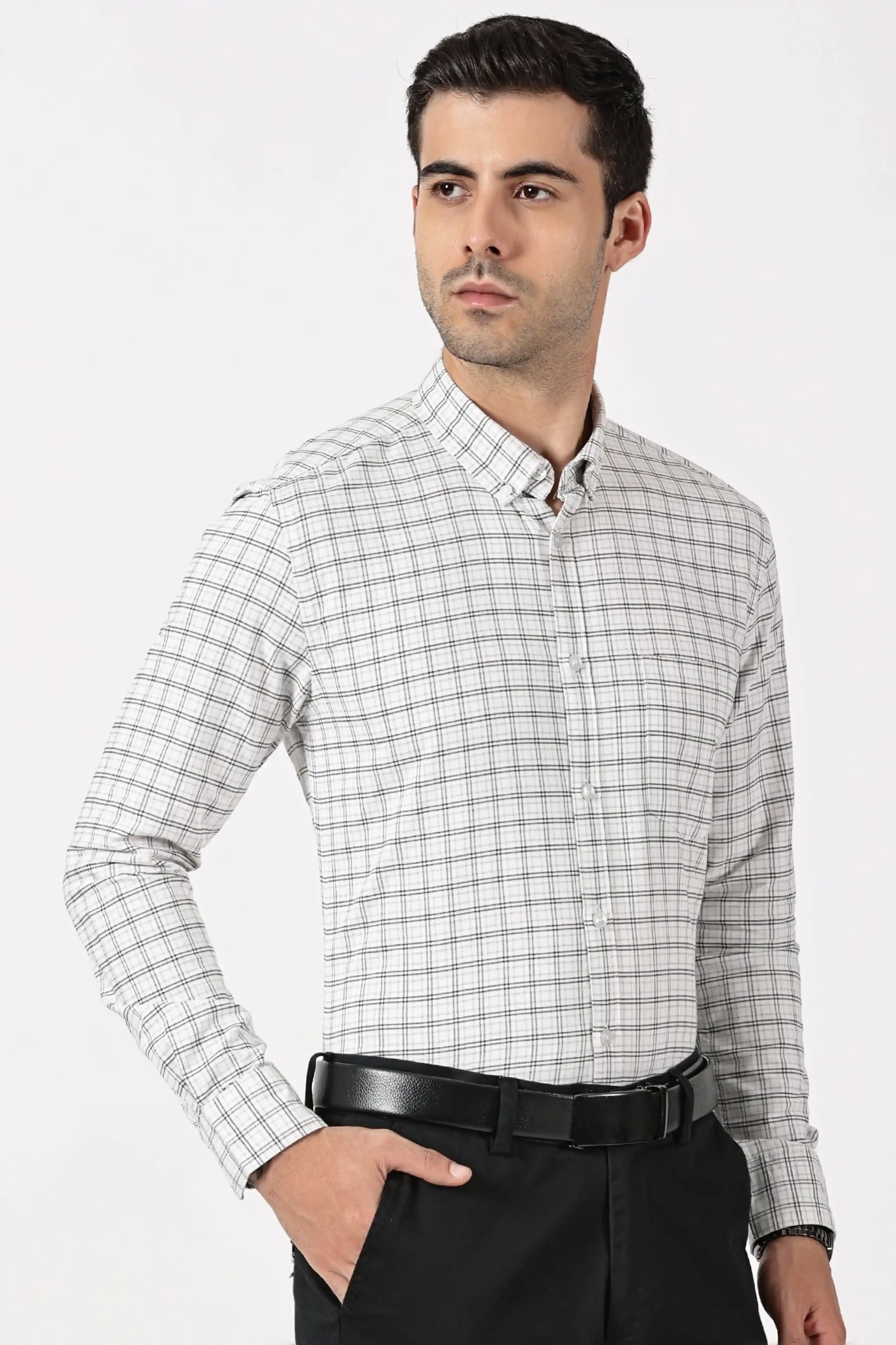 MONQIS CHECK SHIRT