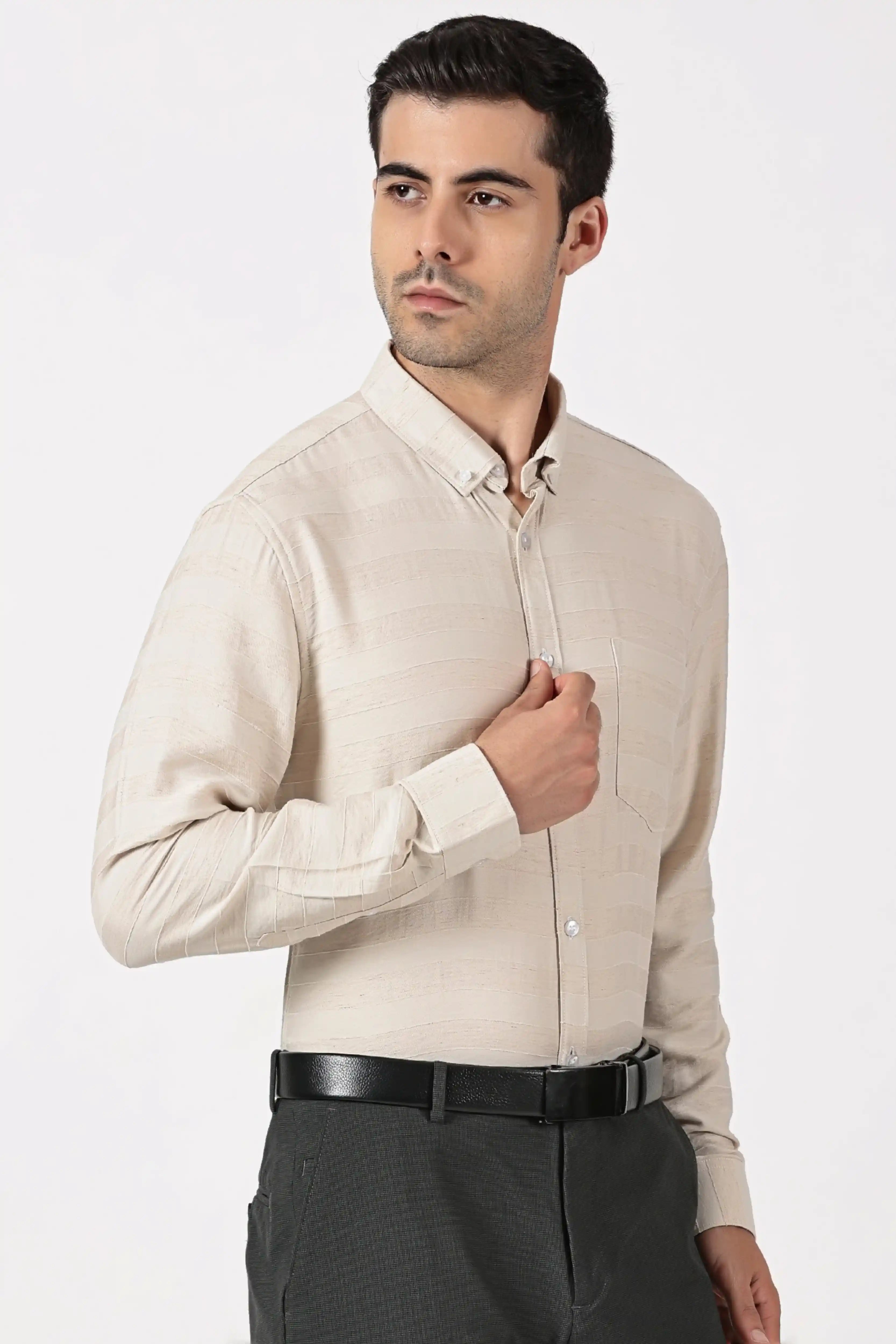 AURIVOR STRIP SHIRT