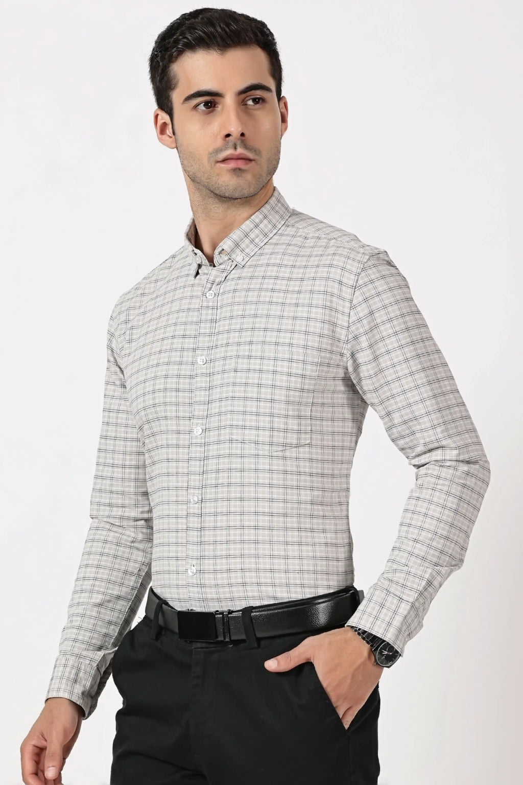 ASTERRO CHECK SHIRT