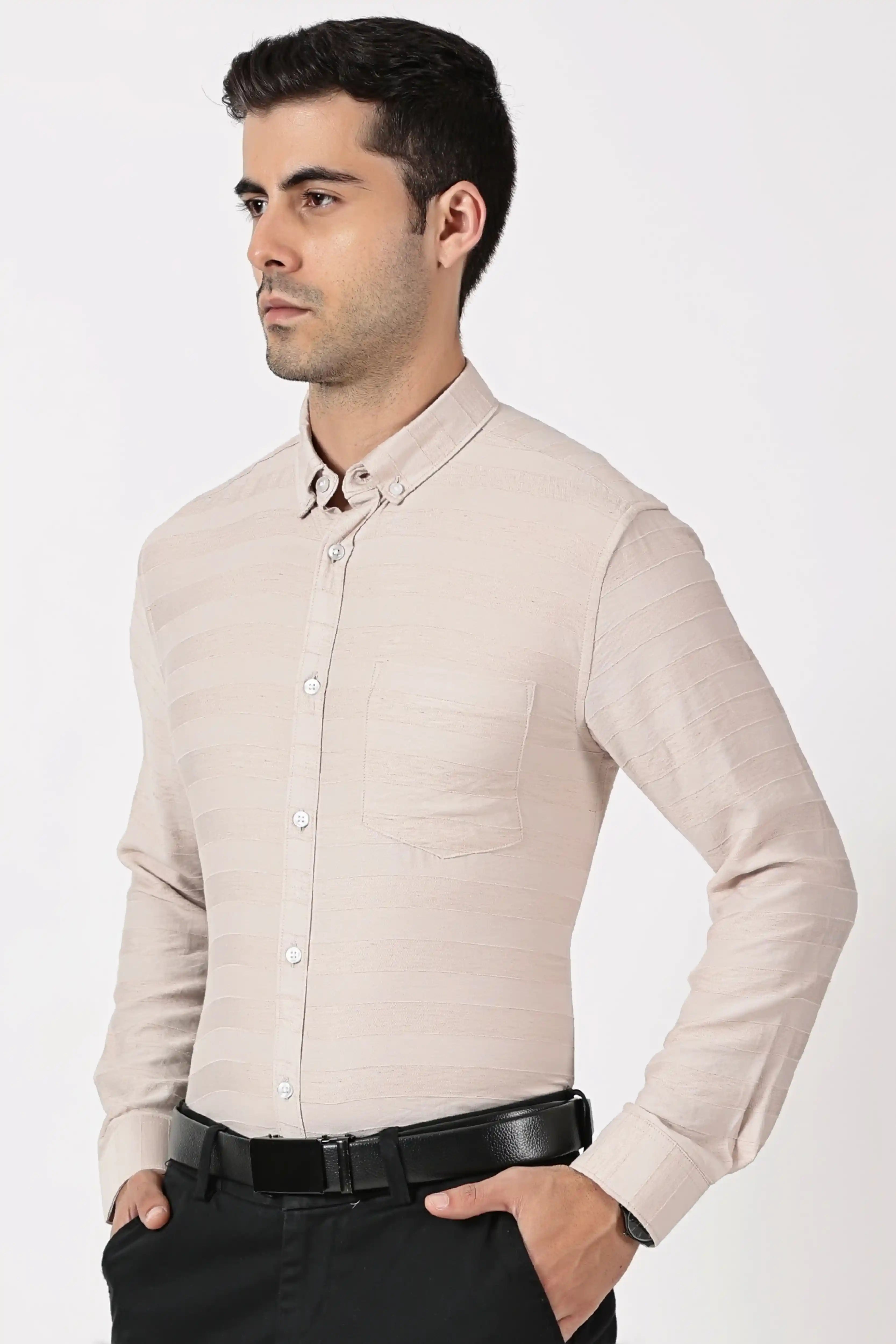 LUSSARO STRIP SHIRT