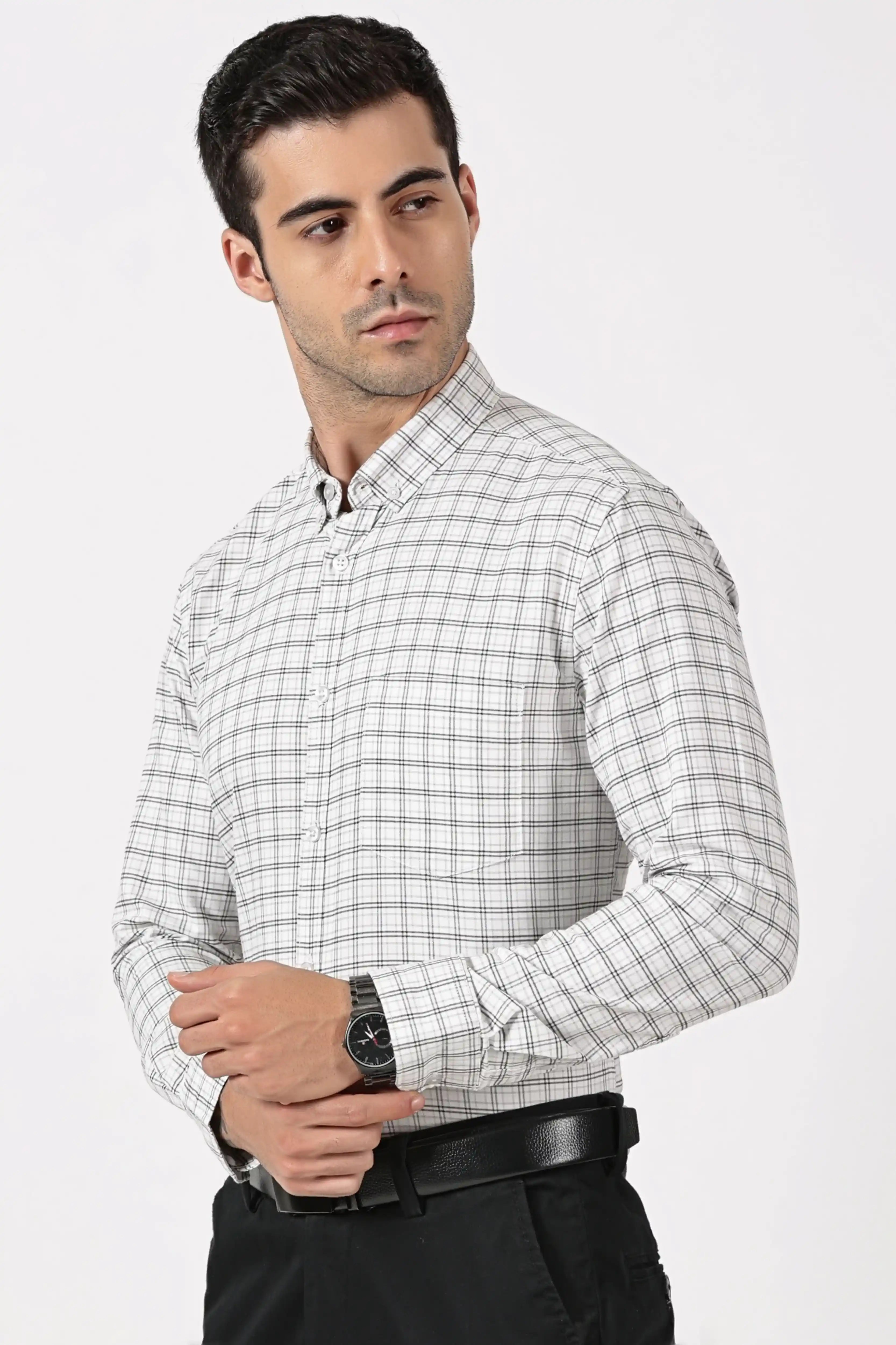 MONQIS CHECK SHIRT