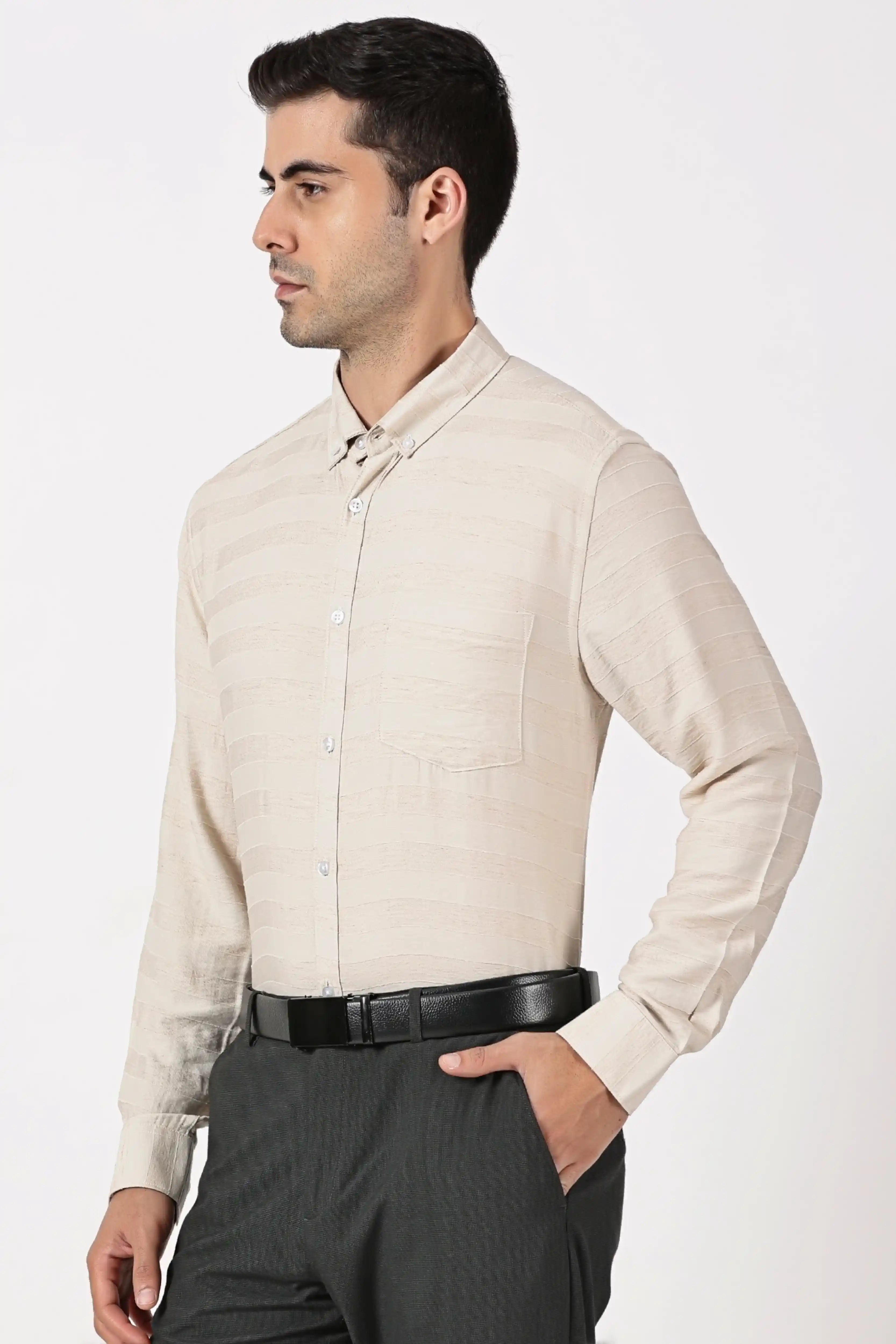 AURIVOR STRIP SHIRT