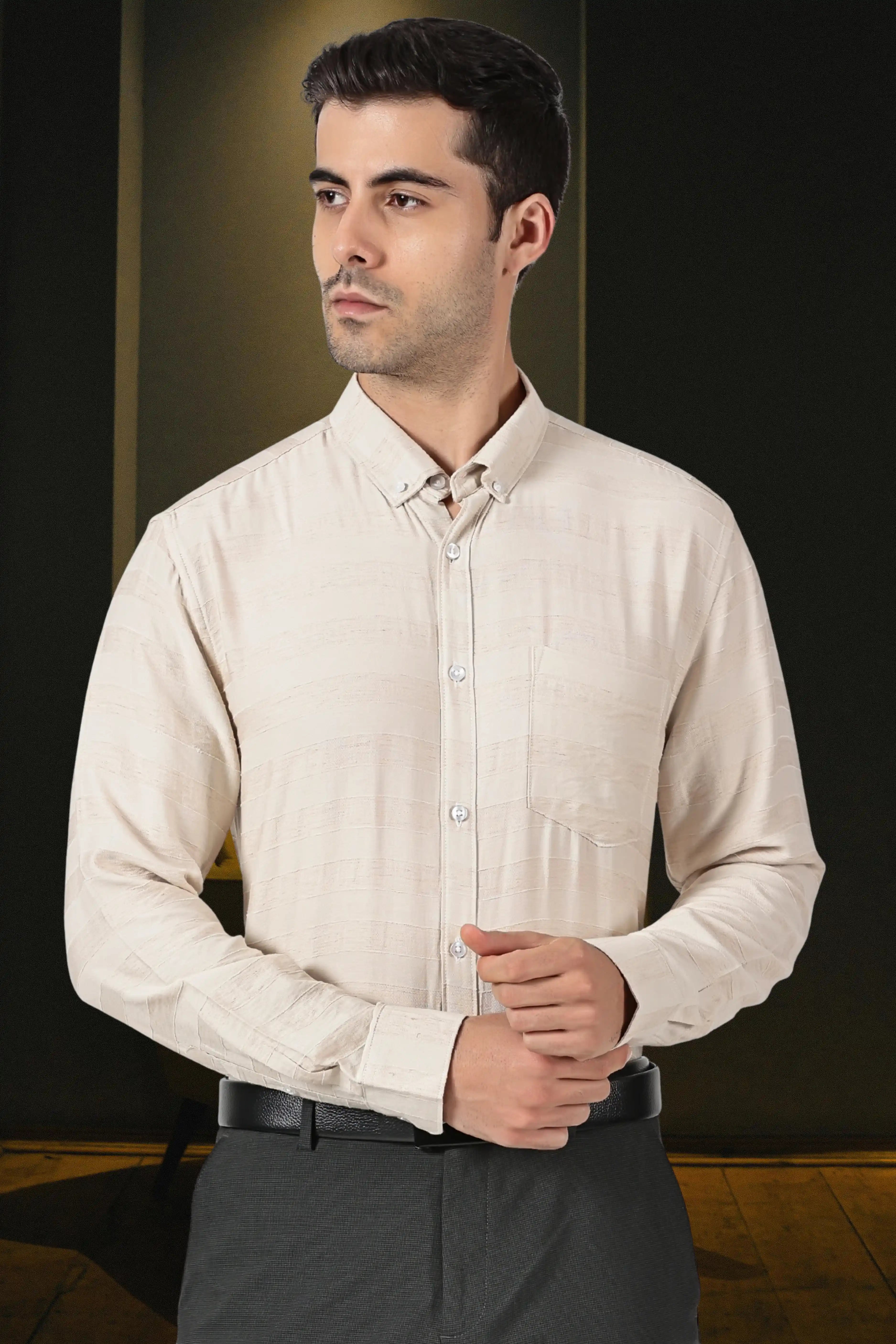 AURIVOR STRIP SHIRT