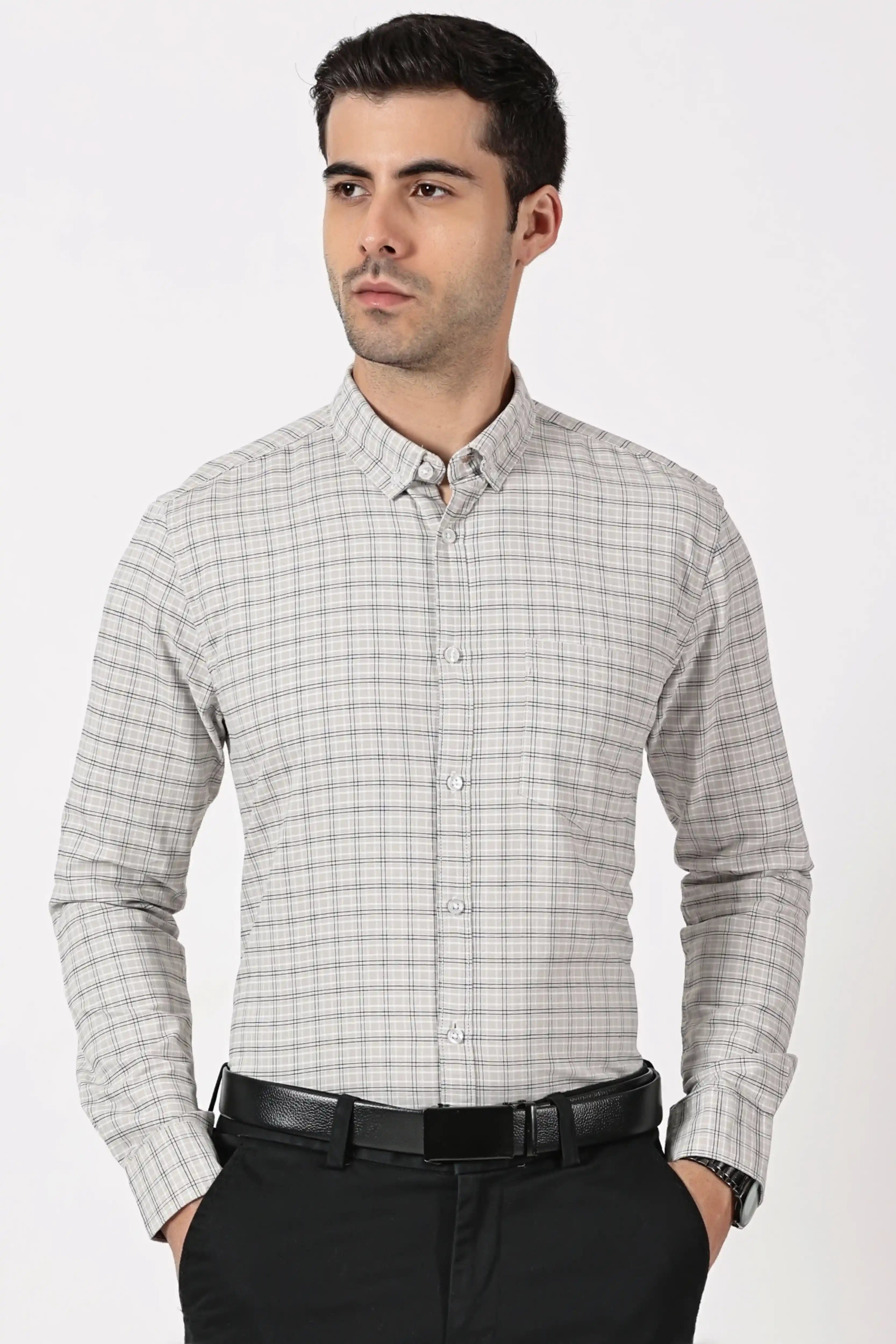ASTERRO CHECK SHIRT
