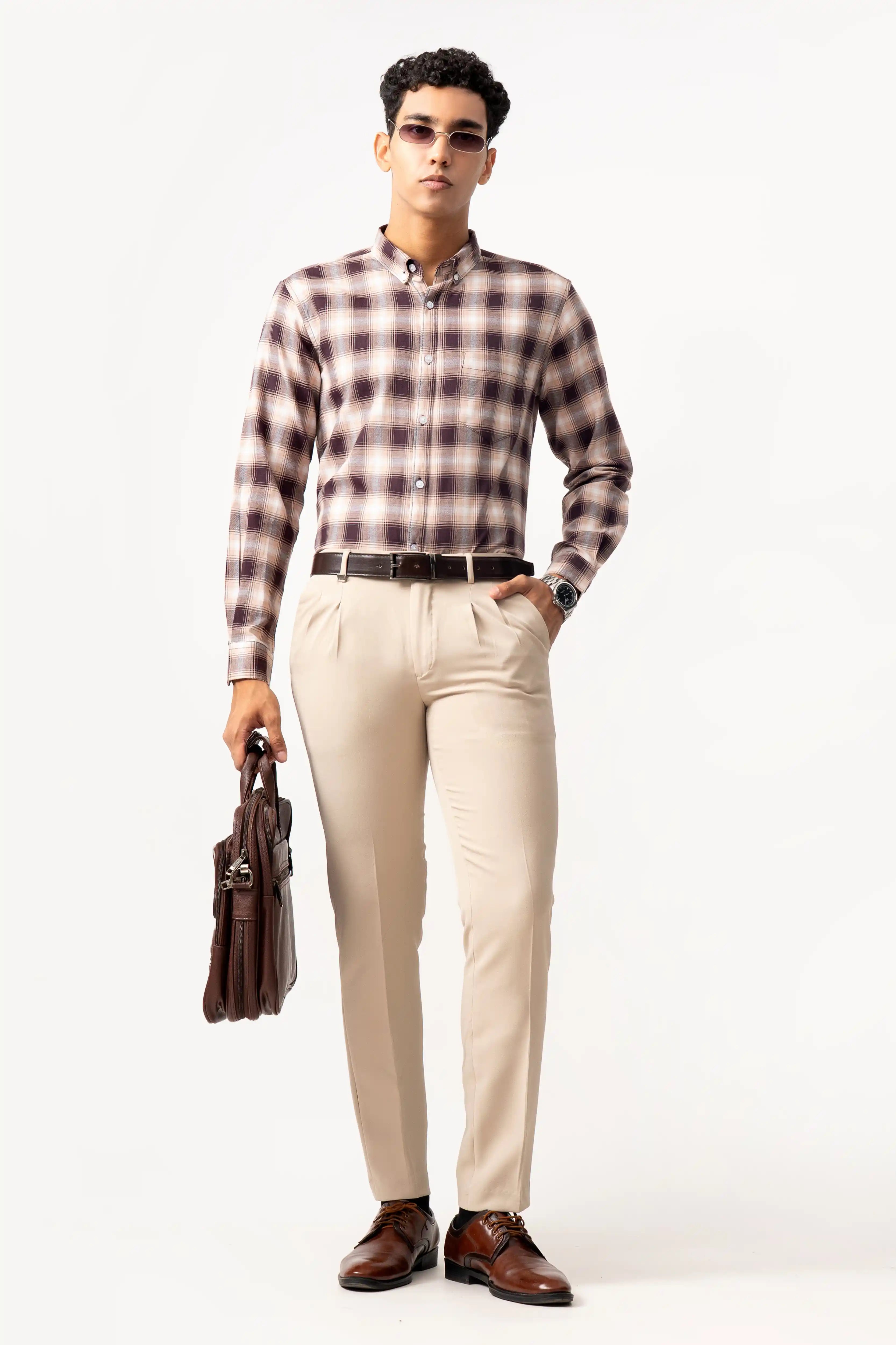 NOIRO CHECK SHIRT