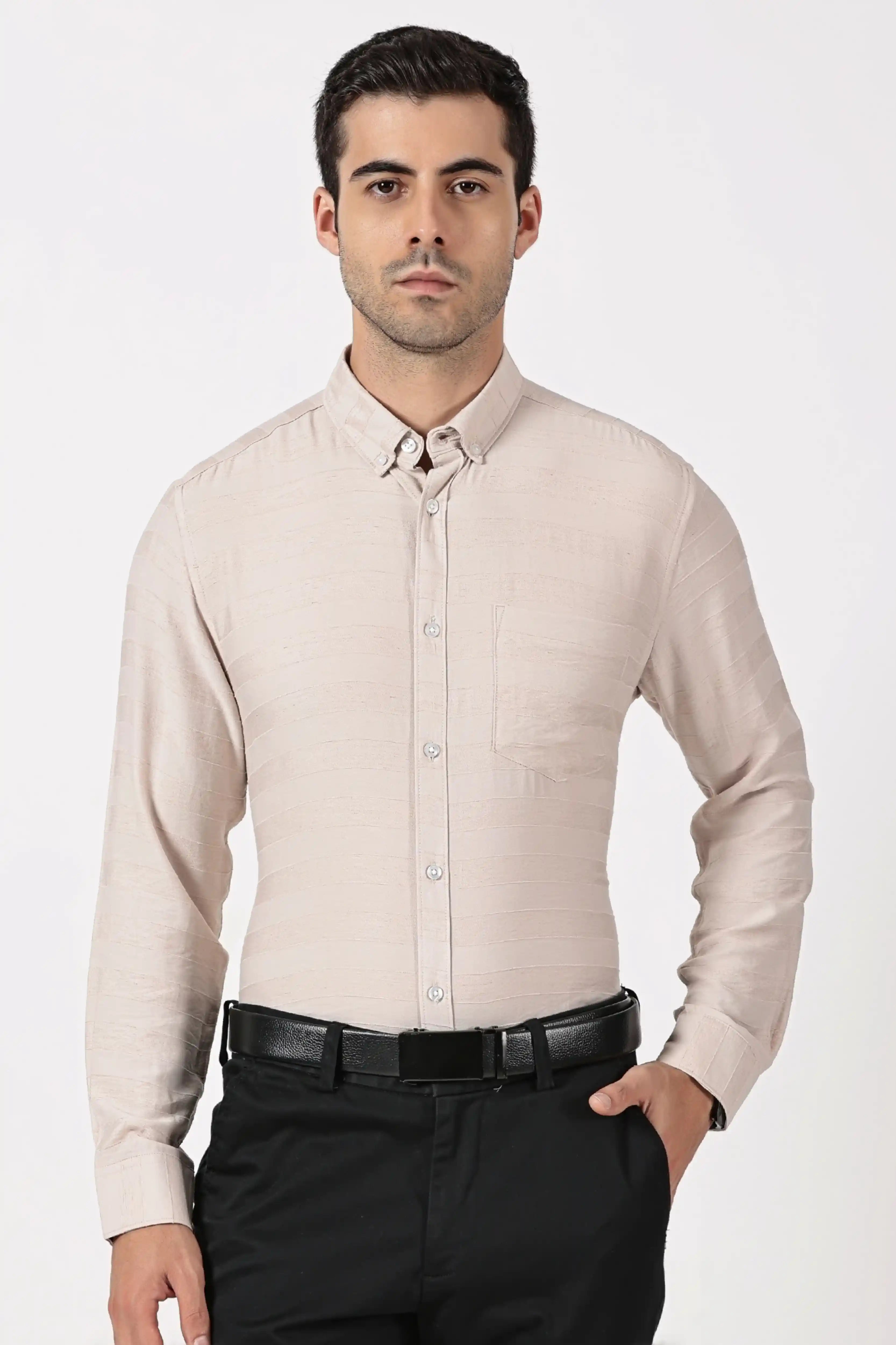 LUSSARO STRIP SHIRT