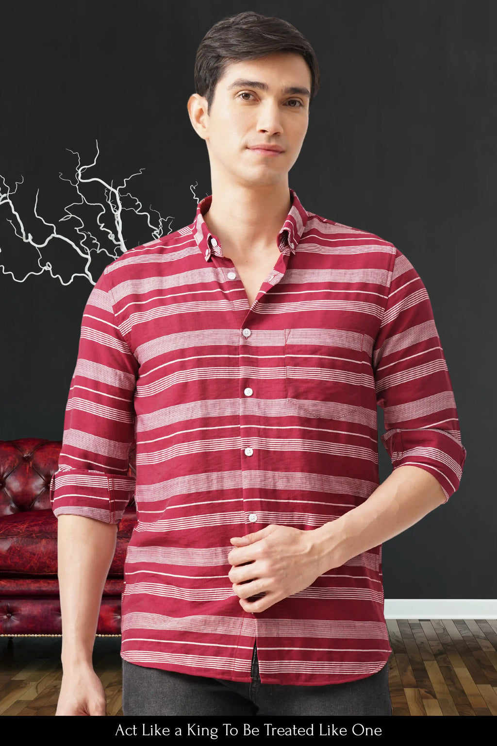 REDUNE STRIPED SHIRT
